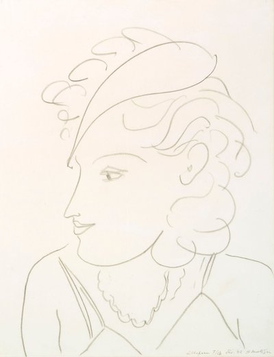 Woman with Hat by Henri Matisse