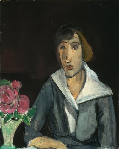 Woman with Roses by Henri Matisse
