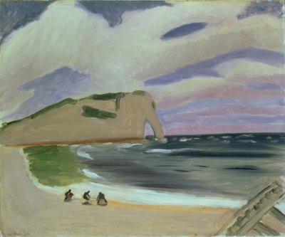 Women on the Beach, Etretat by Henri Matisse