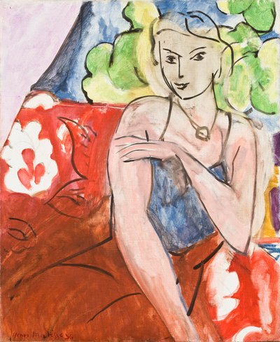 Young Girl Seated (La Biche) by Henri Matisse