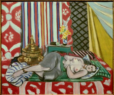 Odalisque in Gray Trousers 1925 by Henri Matisse
