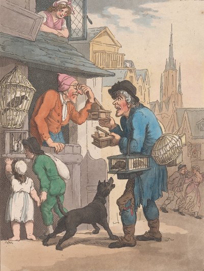 Cries of London: No.1: Buy a Trap, a Rat-Trap, January 1, 1799 by Henri Merke