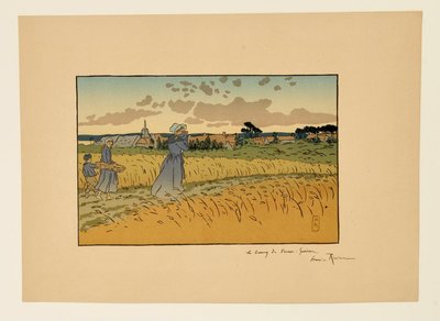[The Town of Perros-Guirec] by Henri Rivière