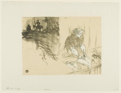Cover for Les Courtes Joies by Henri de Toulouse-Lautrec