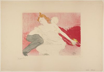 Debauchery by Henri de Toulouse-Lautrec