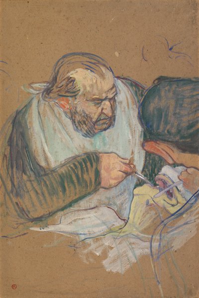 Dr. Péan Operating by Henri de Toulouse-Lautrec