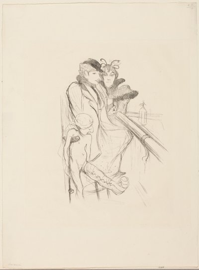 Eros Watering by Henri de Toulouse-Lautrec