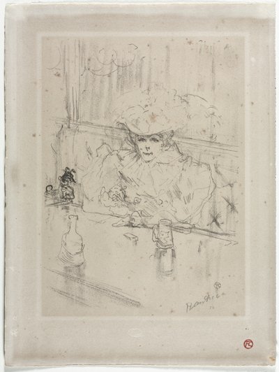 In the Hanneton by Henri de Toulouse-Lautrec
