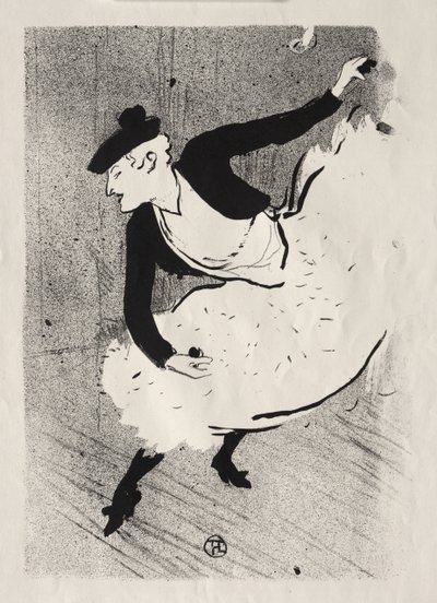 The Café-concert: Edmée Lescot by Henri de Toulouse-Lautrec
