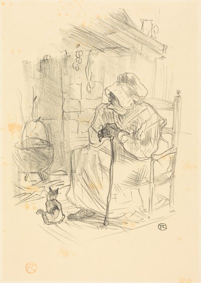 The Secret by Henri de Toulouse-Lautrec