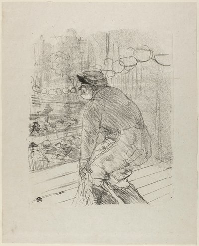 Polin, from Treize Lithographies by Henri de Toulouse-Lautrec