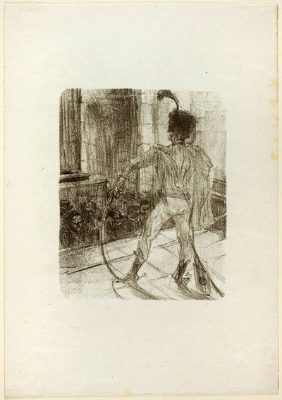 Schlomé Fuss in the Synagogue, from Au Pied du Sinaï by Henri de Toulouse-Lautrec