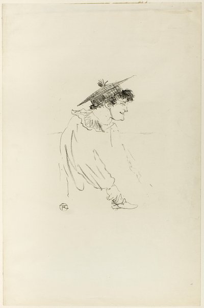 Small English Girl (Miss Dolly) by Henri de Toulouse-Lautrec