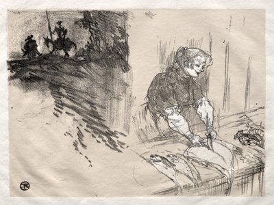 The Brief Joys: Cover by Henri de Toulouse-Lautrec
