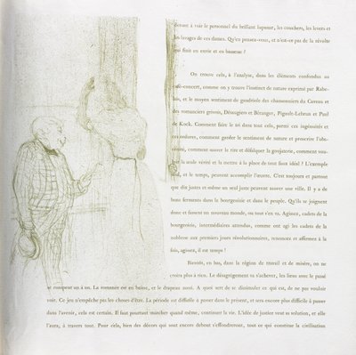 Yvette Guilbert - French Series: No. 15 by Henri de Toulouse-Lautrec