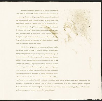 Yvette Guilbert by Henri de Toulouse-Lautrec