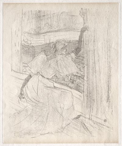 Yvette Guilbert: Greeting the Public by Henri de Toulouse-Lautrec