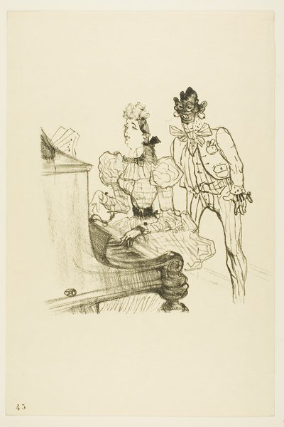 Zamboula-Polka by Henri de Toulouse-Lautrec