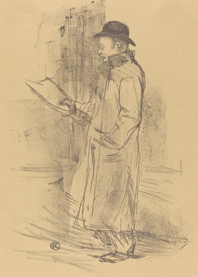 Program for Benefice Gemier by Henri de Toulouse Lautrec