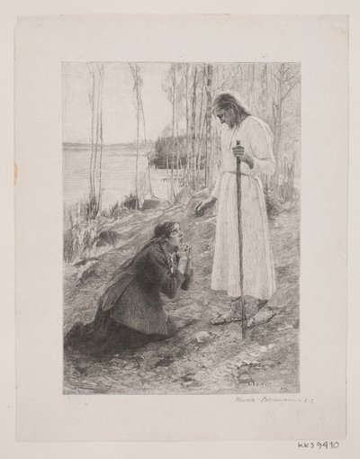 Christ Appearing to Mary Magdalene by Henrik Bornemann