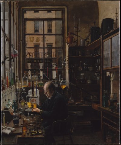 Henry Alexander In The Laboratory by Henry Alexander