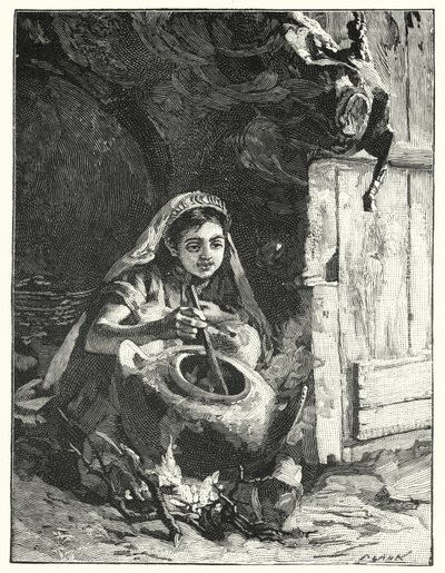 A seething pot or chaldron by Henry Andrew Harper
