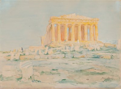 The Parthenon, West Facade by Henry Bacon