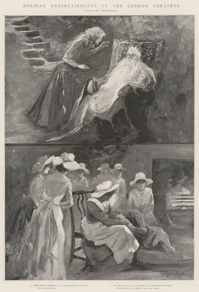 Holiday Entertainments at the London Theatres by Henry Charles Seppings Wright