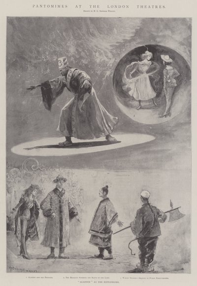 Pantomimes at the London Theatres by Henry Charles Seppings Wright