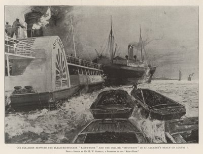 The Collision between the Pleasure-Steamer Koh-i-Noor and the Collier Huguenot in St Clement