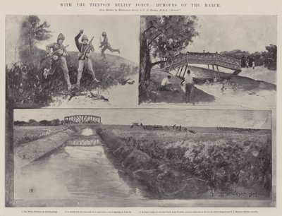 With the Tientsin Relief Force, Humours of the March by Henry Charles Seppings Wright