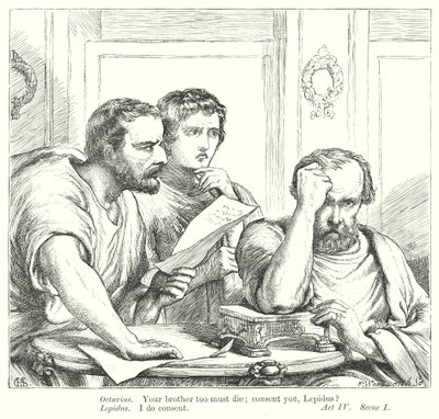 Julius Caesar by Henry Courtney (after) Selous
