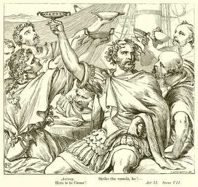 Antony and Cleopatra by Henry Courtney Selous
