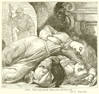 Romeo and Juliet by Henry Courtney Selous