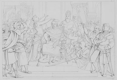 Episode from Life of Robert Bruce, According to Sir Walter Scott by Henry Courtney after Selous