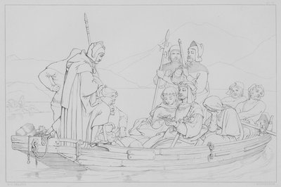 Episode from Life of Robert Bruce, According to Sir Walter Scott by Henry Courtney after Selous
