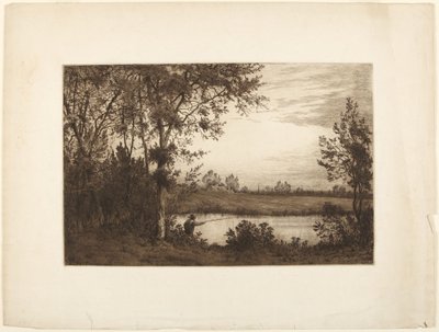 Landscape by Henry Farrer