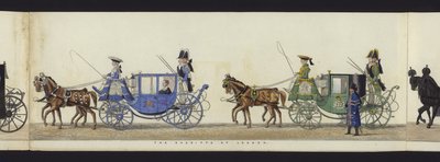 Part of the Panoramic View of the Entire Funeral Procession of Arthur, Duke of Wellington by Henry Jr and Sala Alken