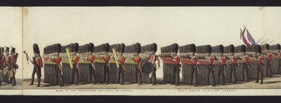 Part of the Panoramic View of the Entire Funeral Procession of Arthur, Duke of Wellington by Henry Jr and Sala Alken