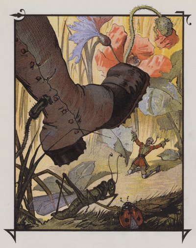 Gulliver in Brobdingnag by Henri Jules Jean Geoffroy