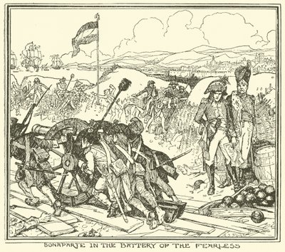 Bonaparte in the Battery of the Fearless by Henry Justice Ford