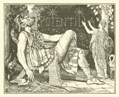 Prince Narcissus and the Princess Potentilla by Henry Justice Ford