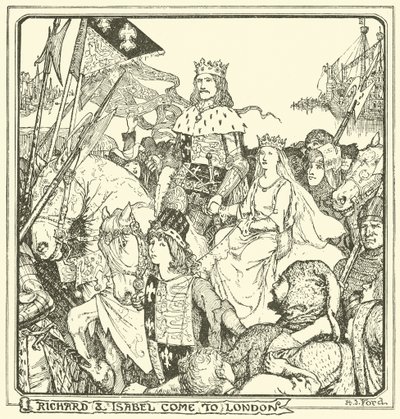 Richard & Isabel Come to London by Henry Justice Ford
