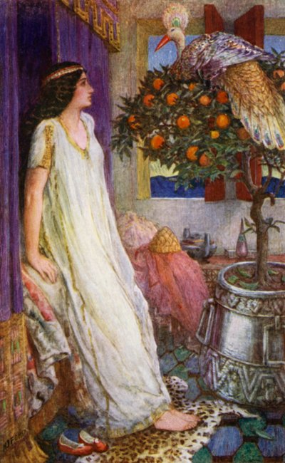 The Princess of Babylon and the Phoenix by Henry Justice Ford