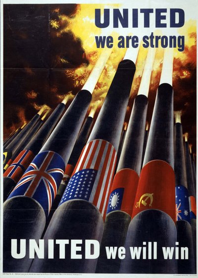 United We Are Strong. UNITED We Will Win by Henry Koerner