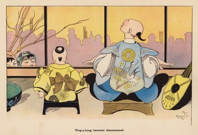 Illustration for The Adventures of a Japanese Doll by Henry Mayer
