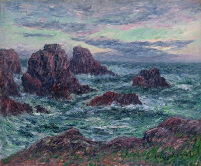The Evening at Ouessant by Henry Moret