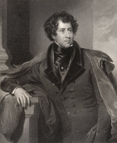 Constantine Henry Phipps, 1st Marquess of Normanby, engraved by H. Robinson, from 