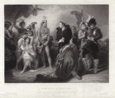 Spaniards and Peruvians by Henry Perronet Briggs