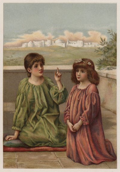 Listening Angels by Henry Ryland
